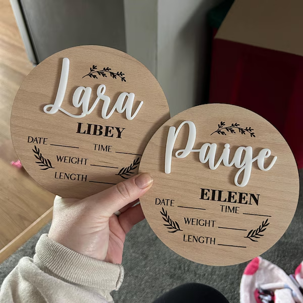 1Pc Custom Baby Announcement S - огляд і ціна Eve Party