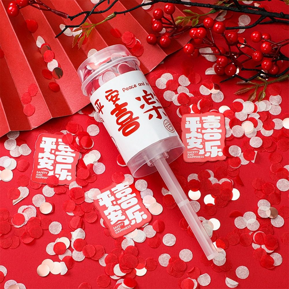 1Pcs Bridal Shower Colorful Bi - огляд і ціна Confetti Cannon Tube