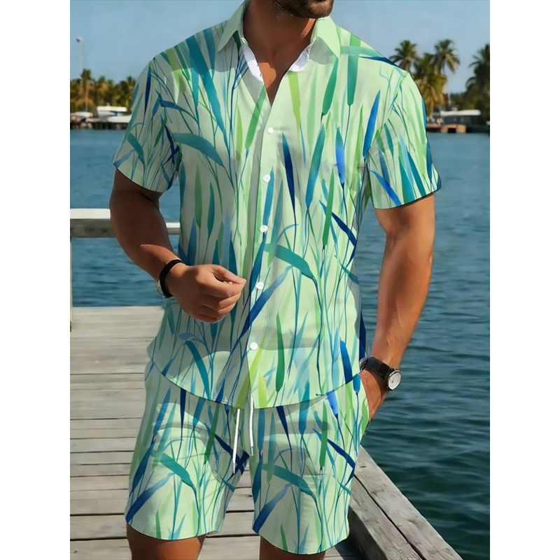 Summer Men's Tropical Print Sh - огляд і ціна Event & Party Supply