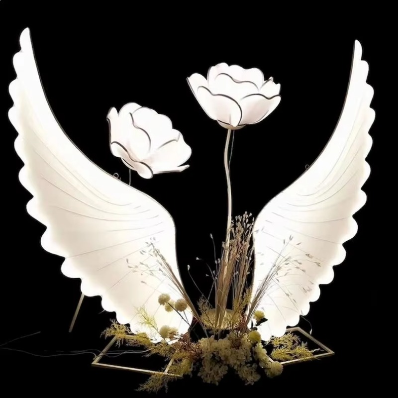 Glowing Angel Wings Light Prop - огляд і ціна Event & Party Supply