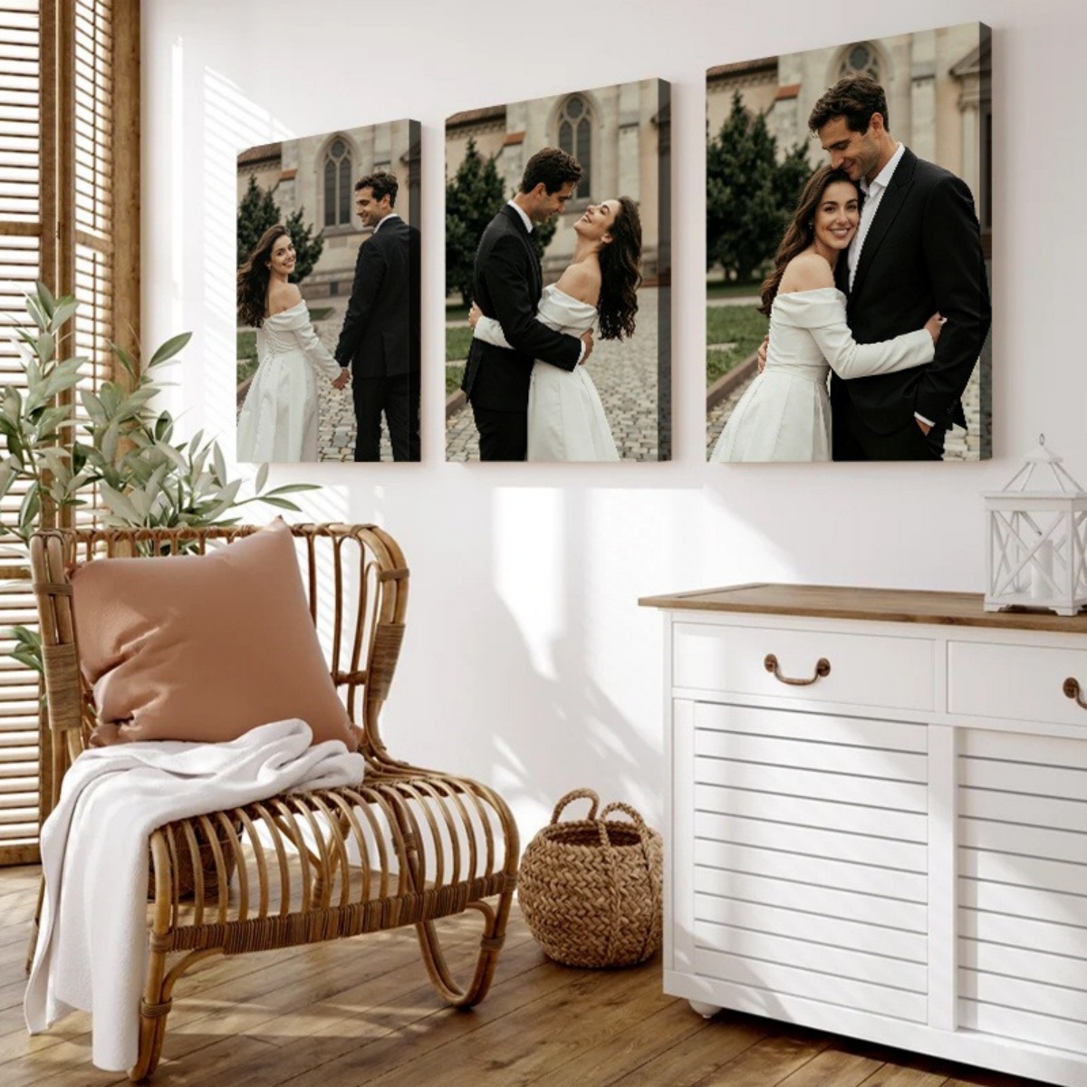 Set of 3 Custom Photo Canvas P - огляд і ціна Eve Party