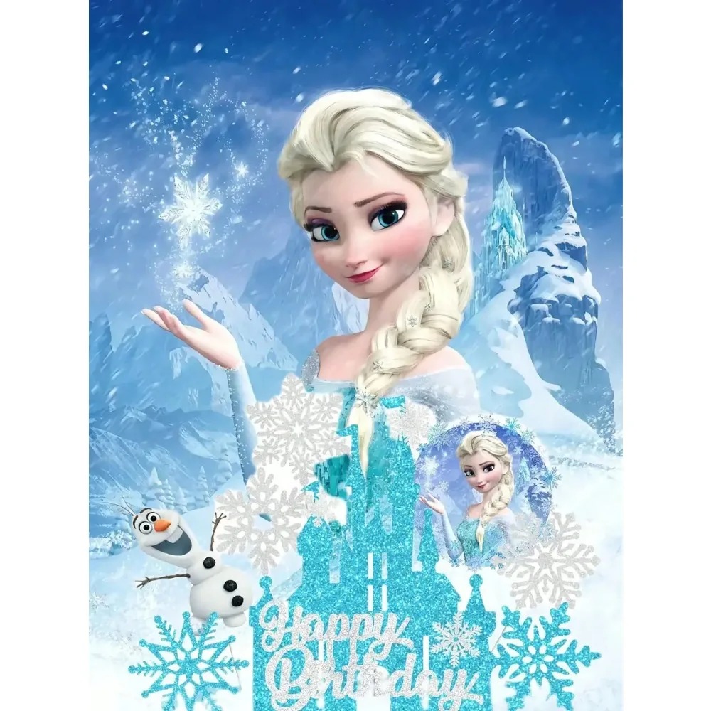 2026 8PCS F-r-o-z-e-n Cake Top - огляд і ціна Event Z