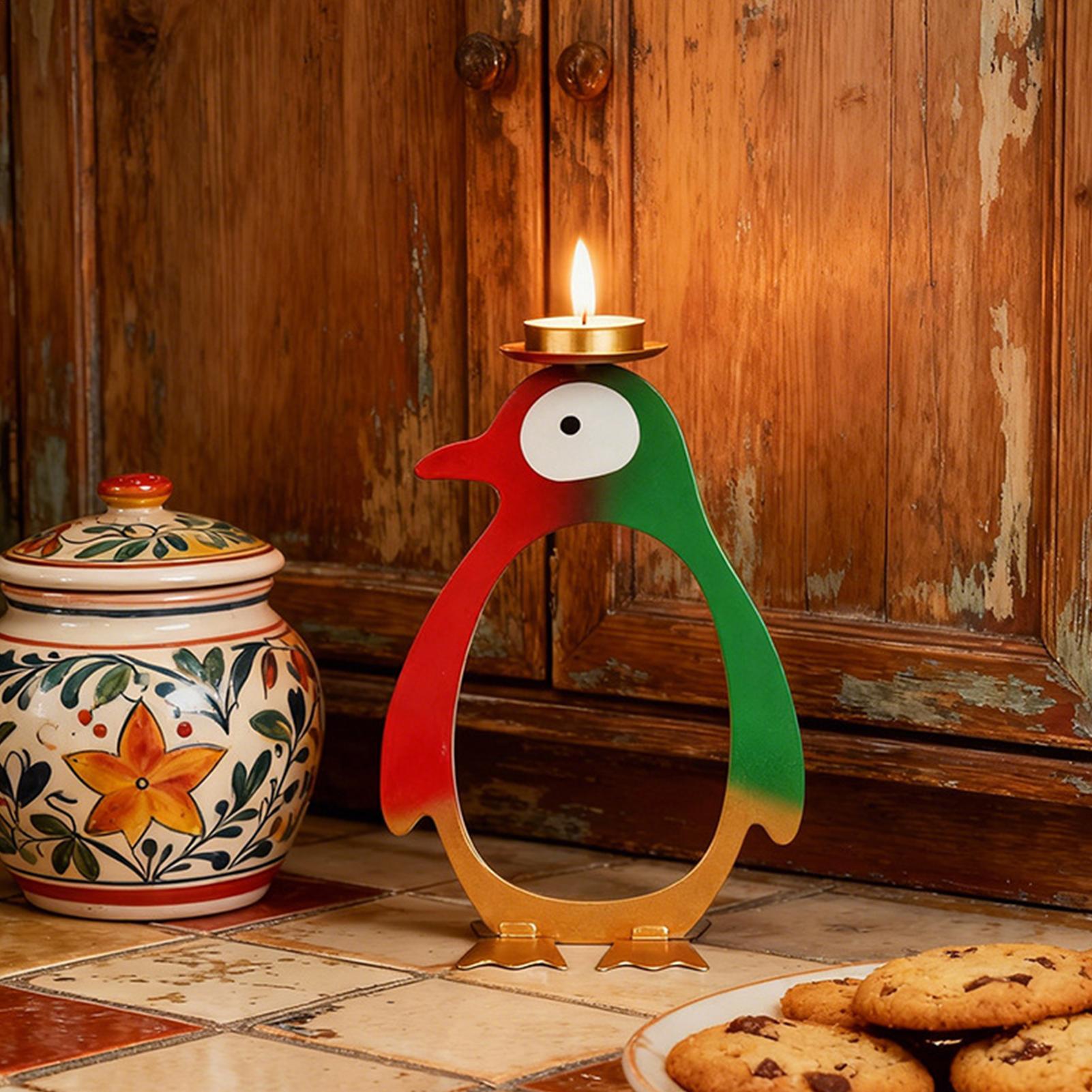 Tea Light Candle Holder Pengui - огляд і ціна Centerpiece Stick