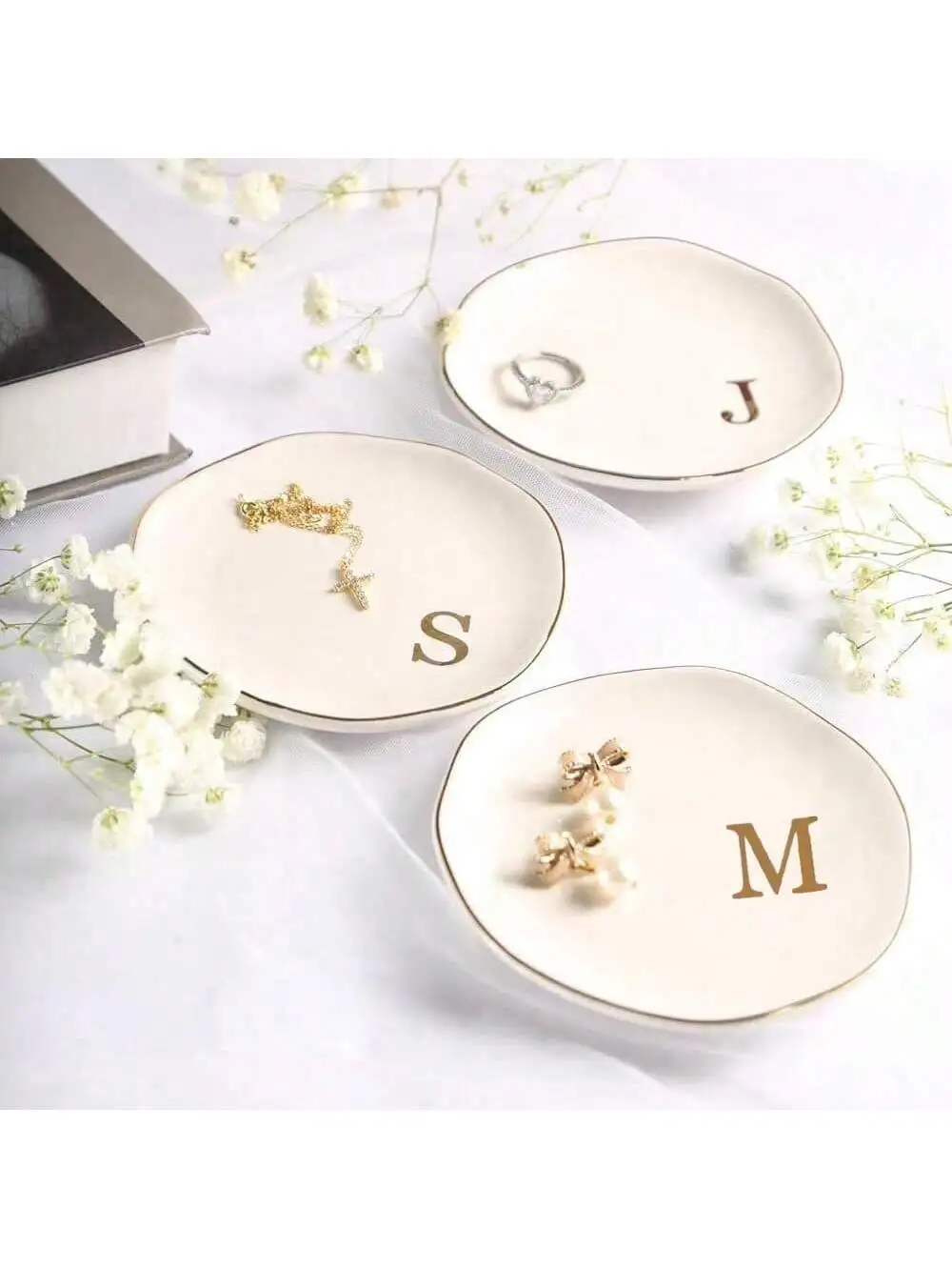 Initials Ring Dish Jewery Tray - огляд і ціна Event Z