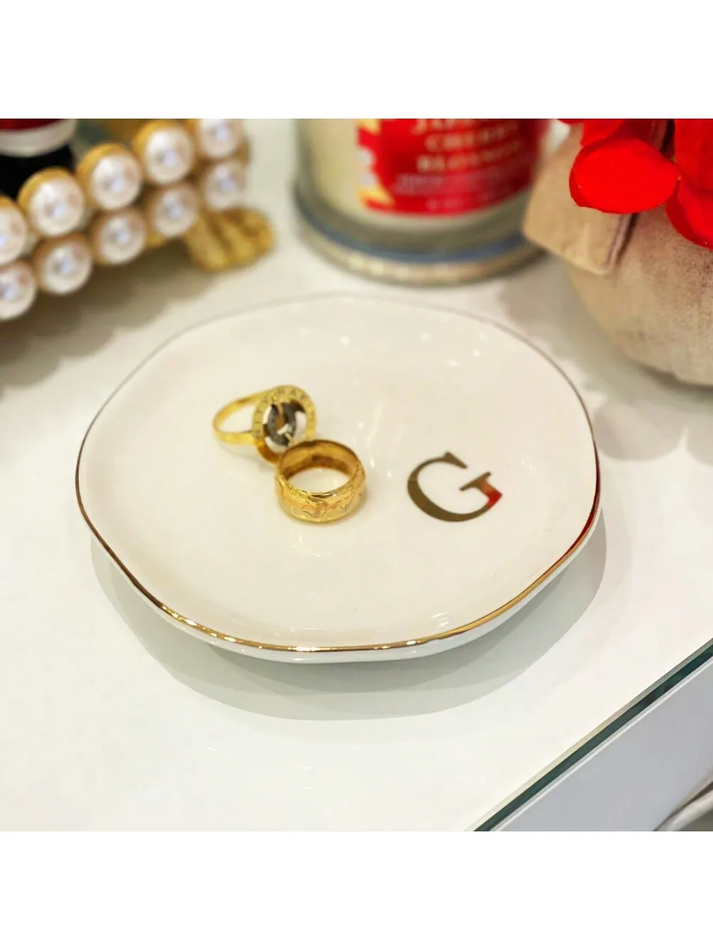 Initials Ring Dish Jewery Tray - огляд і ціна Event Z