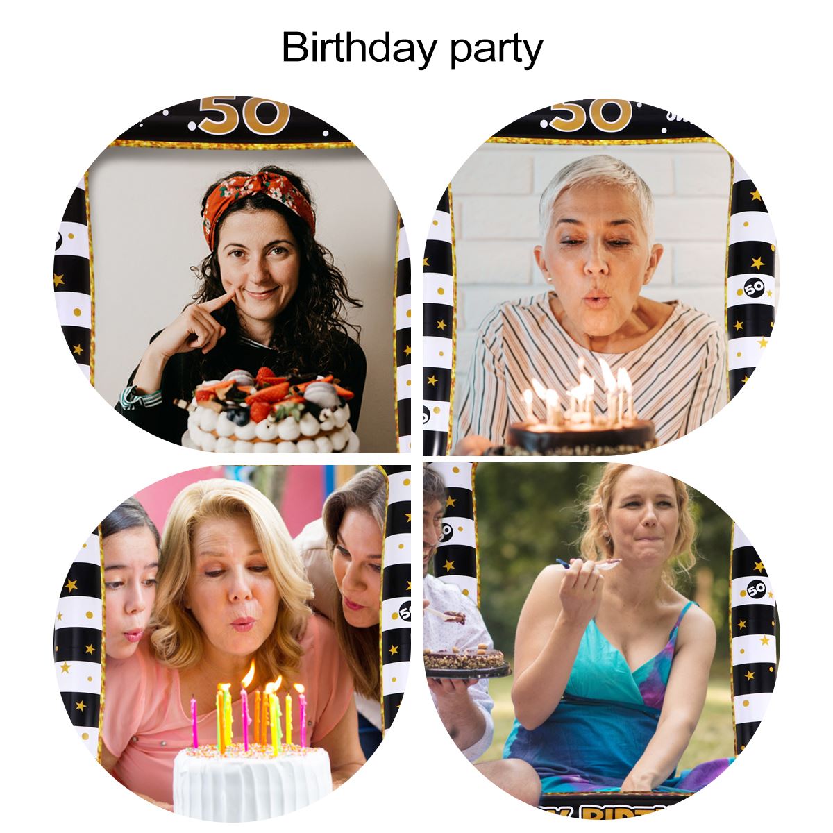 Birthday Party Supplies 18 Bal - огляд і ціна Photo Booth Frame