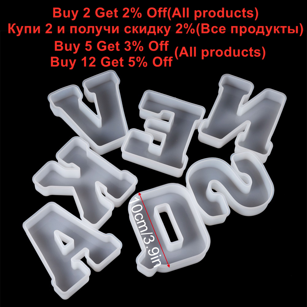 3Sizes A to Z Letter Silicone  - огляд і ціна Event Z