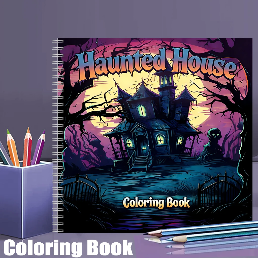 Haunted House Coloring Book fo - огляд і ціна Supply Event