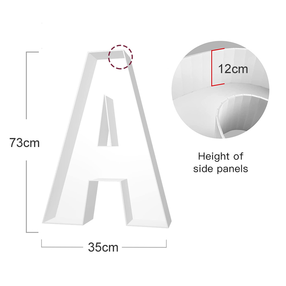 2.4FT Letters Balloons Frame M - огляд і ціна Event Z