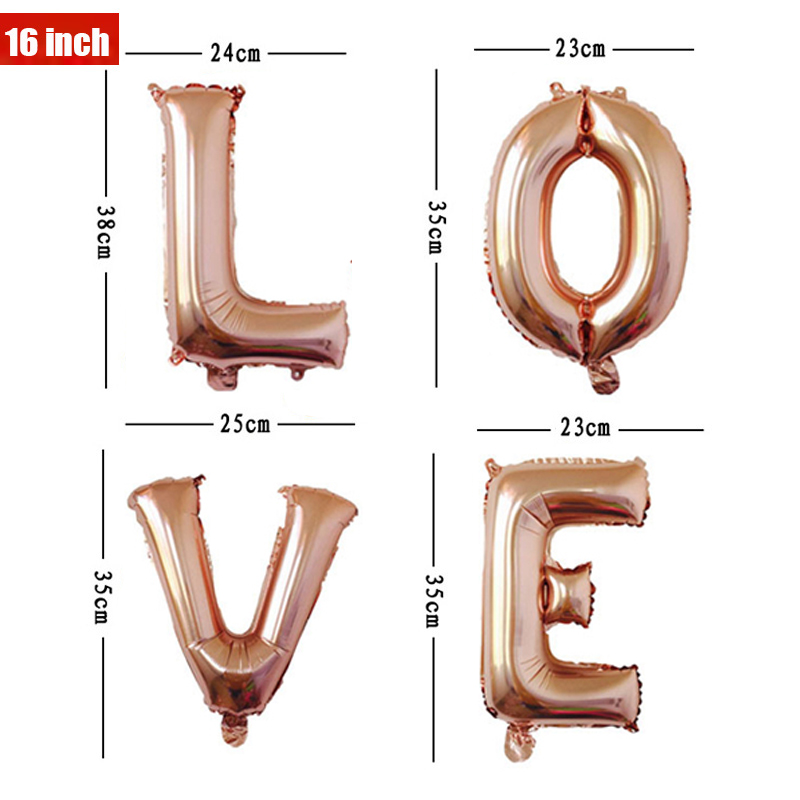 16 32 40 Inch Foil Letter Ball - огляд і ціна Event Z