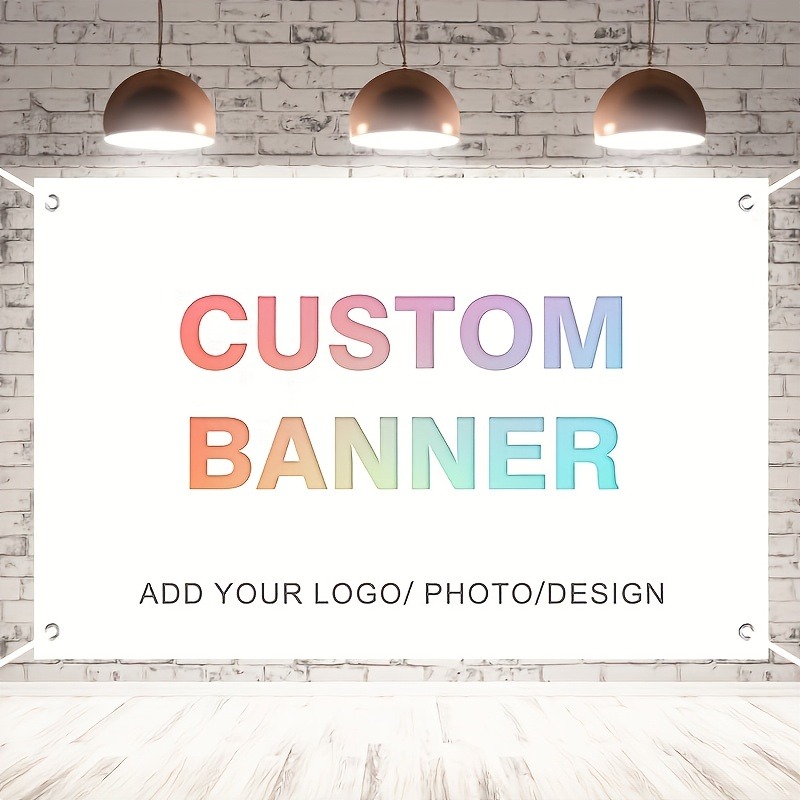 Customizable Photo Banners wit - огляд і ціна Eve Party