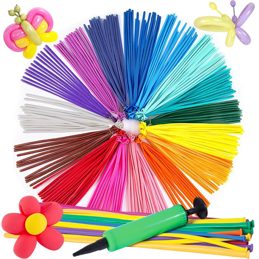 101/201pcs Long Strip Balloon  - огляд і ціна Balloon Pump Hand