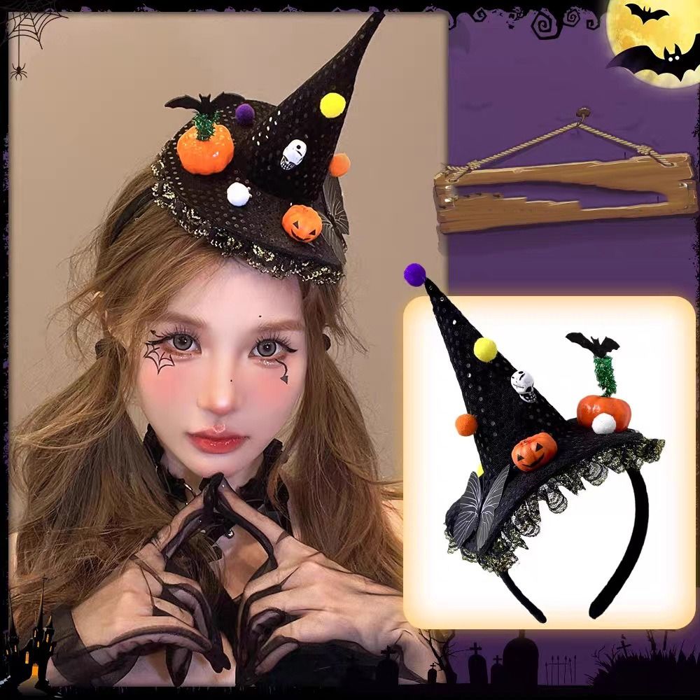 Spider Halloween Witch Hat Hea - огляд і ціна Party Hat Cone